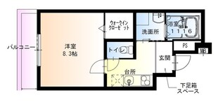 フジパレス堺石津川ノースの物件間取画像